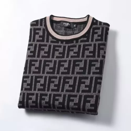 Replica Fendi Sweaters Long Sleeved For Men #1333916 $45.00 USD for Wholesale