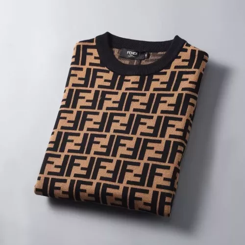 Replica Fendi Sweaters Long Sleeved For Men #1333922 $45.00 USD for Wholesale