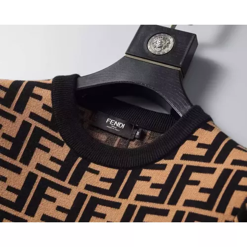 Replica Fendi Sweaters Long Sleeved For Men #1333922 $45.00 USD for Wholesale