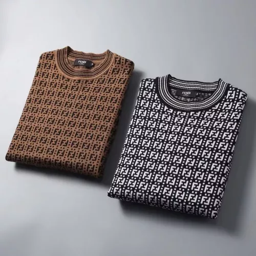 Replica Fendi Sweaters Long Sleeved For Men #1333924 $45.00 USD for Wholesale
