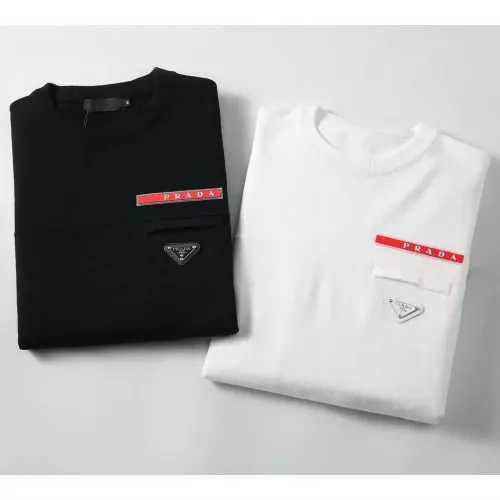 Replica Prada Sweaters Long Sleeved For Men #1333932 $45.00 USD for Wholesale