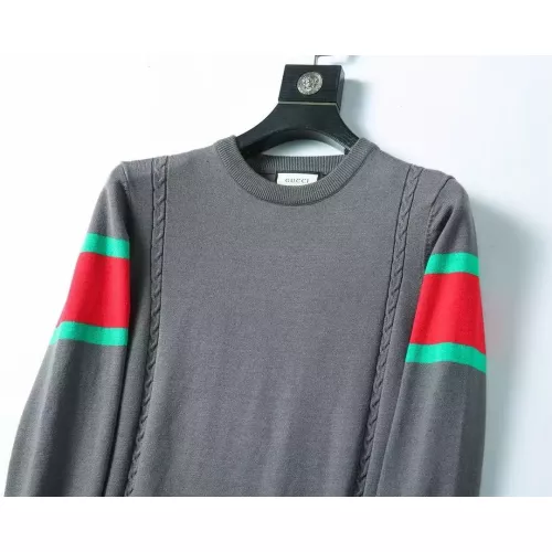 Replica Gucci Sweaters Long Sleeved For Men #1333951 $45.00 USD for Wholesale