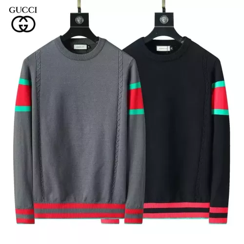 Replica Gucci Sweaters Long Sleeved For Men #1333951 $45.00 USD for Wholesale