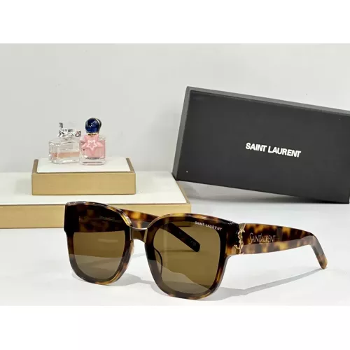 Cheap Yves Saint Laurent YSL AAA Quality Sunglasses #1334013, $$60.00 USD On Yves Saint Laurent YSL AAA Quality Sunglasses