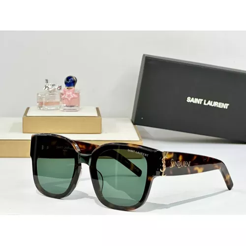 Cheap Yves Saint Laurent YSL AAA Quality Sunglasses #1334014, $$60.00 USD On Yves Saint Laurent YSL AAA Quality Sunglasses