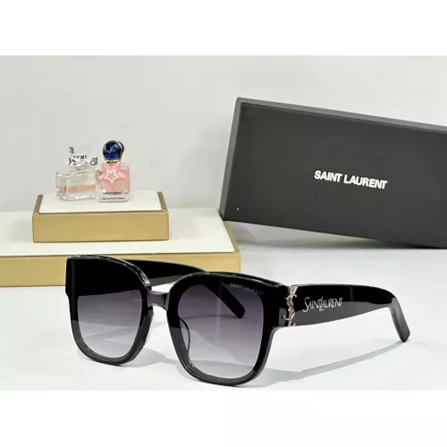 Cheap Yves Saint Laurent YSL AAA Quality Sunglasses #1334016, $$60.00 USD On Yves Saint Laurent YSL AAA Quality Sunglasses