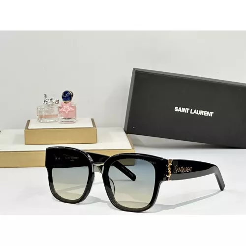 Cheap Yves Saint Laurent YSL AAA Quality Sunglasses #1334017, $$60.00 USD On Yves Saint Laurent YSL AAA Quality Sunglasses