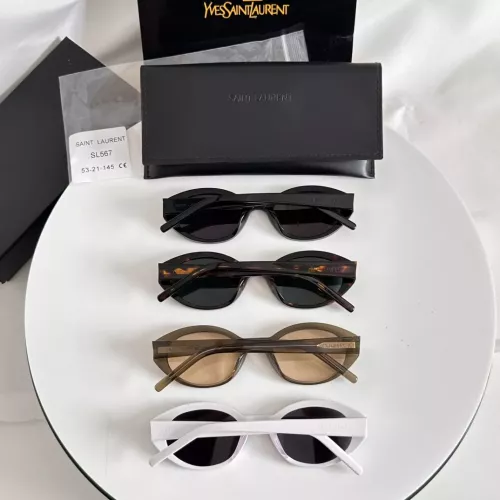 Replica Yves Saint Laurent YSL AAA Quality Sunglasses #1334023 $60.00 USD for Wholesale