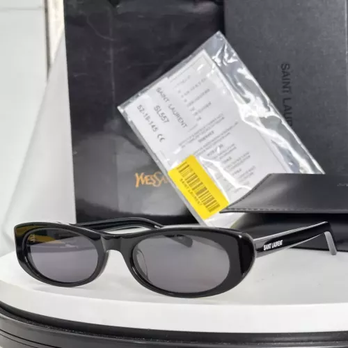 Cheap Yves Saint Laurent YSL AAA Quality Sunglasses #1334026, $$48.00 USD On Yves Saint Laurent YSL AAA Quality Sunglasses