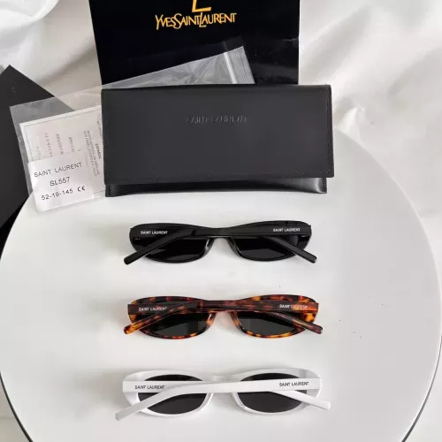 Replica Yves Saint Laurent YSL AAA Quality Sunglasses #1334028 $48.00 USD for Wholesale
