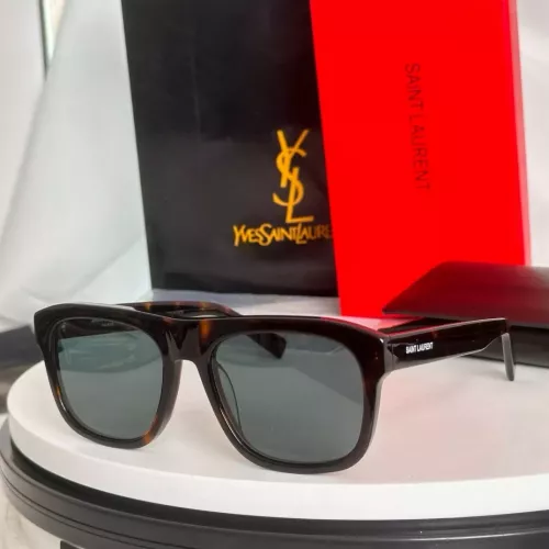 Cheap Yves Saint Laurent YSL AAA Quality Sunglasses #1334043, $$60.00 USD On Yves Saint Laurent YSL AAA Quality Sunglasses
