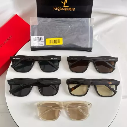 Replica Yves Saint Laurent YSL AAA Quality Sunglasses #1334043 $60.00 USD for Wholesale