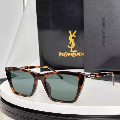 Cheap Yves Saint Laurent YSL AAA Quality Sunglasses #1334049, $$56.00 USD On Yves Saint Laurent YSL AAA Quality Sunglasses