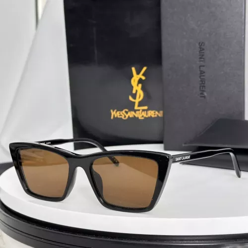 Cheap Yves Saint Laurent YSL AAA Quality Sunglasses #1334052, $$56.00 USD On Yves Saint Laurent YSL AAA Quality Sunglasses