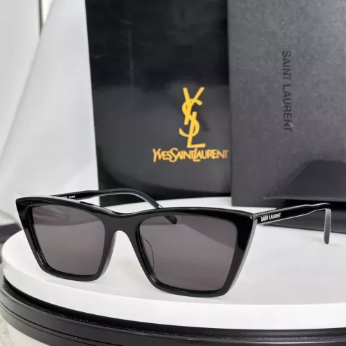 Cheap Yves Saint Laurent YSL AAA Quality Sunglasses #1334053, $$56.00 USD On Yves Saint Laurent YSL AAA Quality Sunglasses