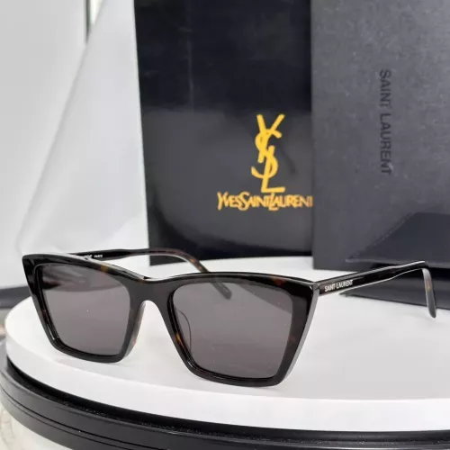 Cheap Yves Saint Laurent YSL AAA Quality Sunglasses #1334054, $$56.00 USD On Yves Saint Laurent YSL AAA Quality Sunglasses