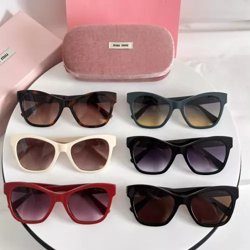 Replica MIU MIU AAA Quality Sunglasses #1334111 $60.00 USD for Wholesale