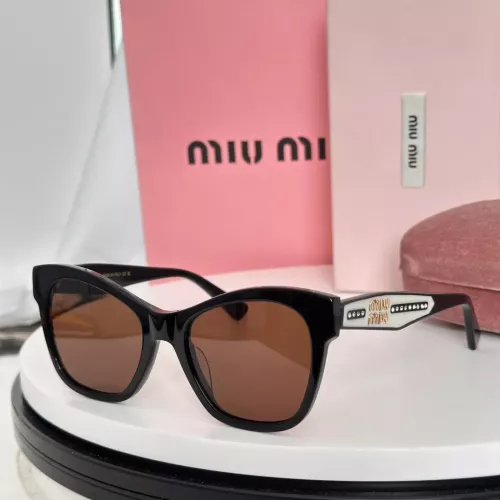Cheap MIU MIU AAA Quality Sunglasses #1334112, $$60.00 USD On MIU MIU AAA Sunglasses