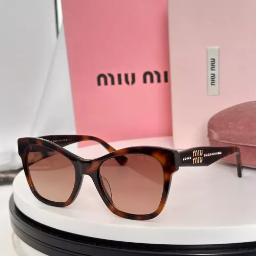Cheap MIU MIU AAA Quality Sunglasses #1334113, $$60.00 USD On MIU MIU AAA Sunglasses