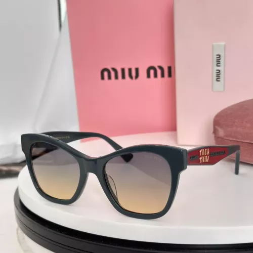 Cheap MIU MIU AAA Quality Sunglasses #1334114, $$60.00 USD On MIU MIU AAA Sunglasses