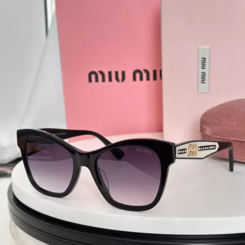 Cheap MIU MIU AAA Quality Sunglasses #1334115, $$60.00 USD On MIU MIU AAA Sunglasses