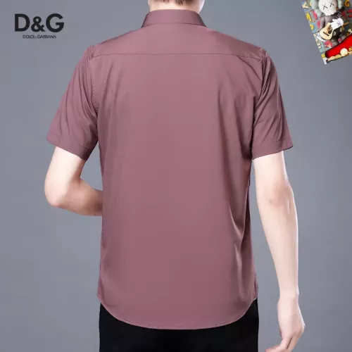 Replica Dolce & Gabbana D&G Shirts Short Sleeved For Unisex #1334135 $38.00 USD for Wholesale