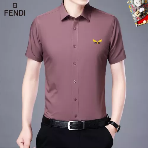 Cheap Fendi Shirts Short Sleeved For Unisex #1334149, $$38.00 USD On Fendi Shirts