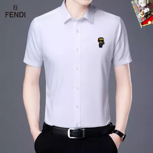 Cheap Fendi Shirts Short Sleeved For Unisex #1334162, $$38.00 USD On Fendi Shirts