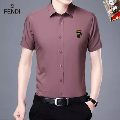 Cheap Fendi Shirts Short Sleeved For Unisex #1334165, $$38.00 USD On Fendi Shirts