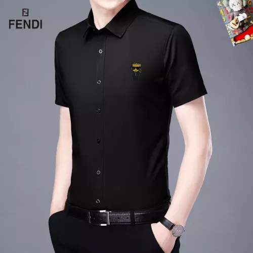 Cheap Fendi Shirts Short Sleeved For Unisex #1334166, $$38.00 USD On Fendi Shirts