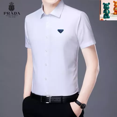 Replica Prada Shirts Short Sleeved For Unisex #1334186 $38.00 USD for Wholesale