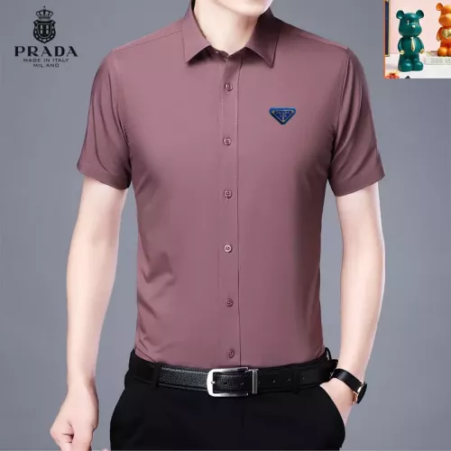 Cheap Prada Shirts Short Sleeved For Unisex #1334188, $$38.00 USD On Prada Shirts