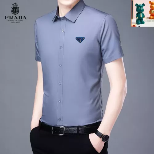 Cheap Prada Shirts Short Sleeved For Unisex #1334189, $$38.00 USD On Prada Shirts