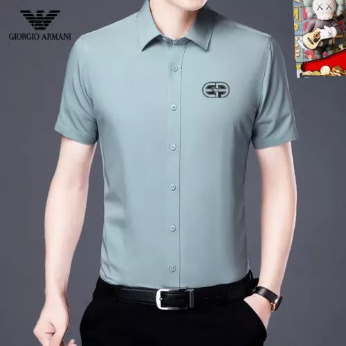 Cheap Armani Shirts Short Sleeved For Unisex #1334197, $$38.00 USD On Armani Shirts