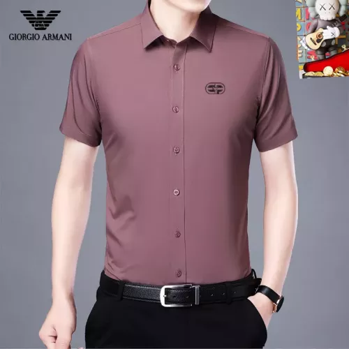 Cheap Armani Shirts Short Sleeved For Unisex #1334199, $$38.00 USD On Armani Shirts