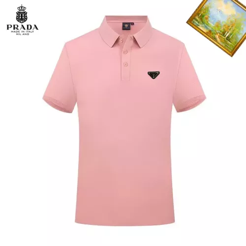 Cheap Prada T-Shirts Short Sleeved For Men #1334316, $$29.00 USD On Prada T-Shirts