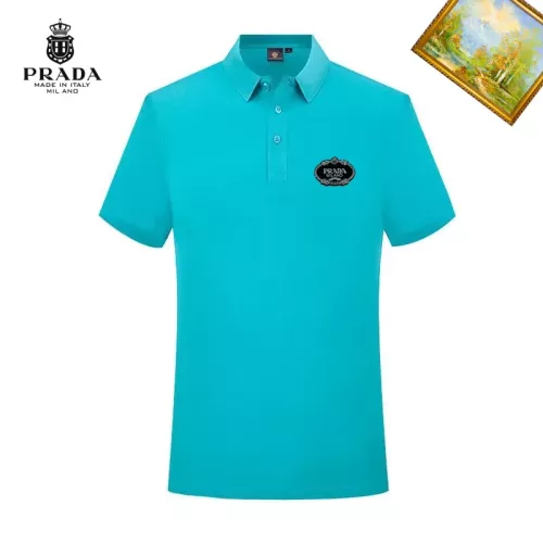 Cheap Prada T-Shirts Short Sleeved For Men #1334330, $$29.00 USD On Prada T-Shirts