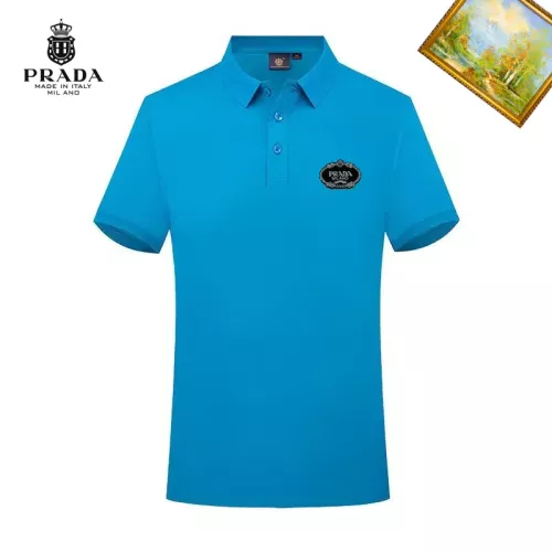 Cheap Prada T-Shirts Short Sleeved For Men #1334331, $$29.00 USD On Prada T-Shirts