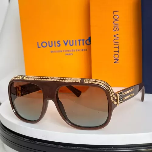 Cheap Louis Vuitton AAA Quality Sunglasses #1334345, $$60.00 USD On Louis Vuitton AAA Quality Sunglasses