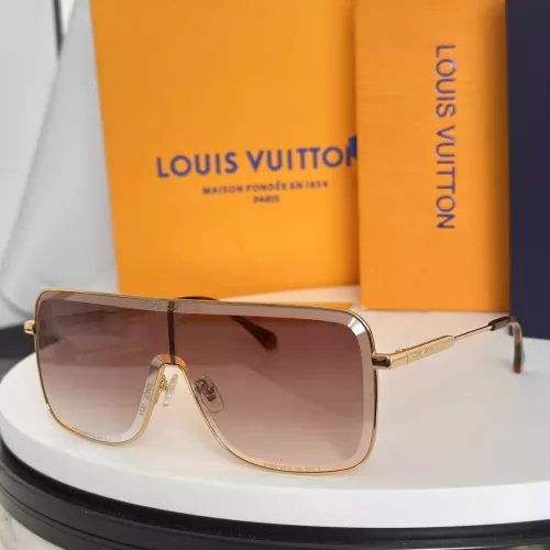 Cheap Louis Vuitton AAA Quality Sunglasses #1334378, $$64.00 USD On Louis Vuitton AAA Quality Sunglasses