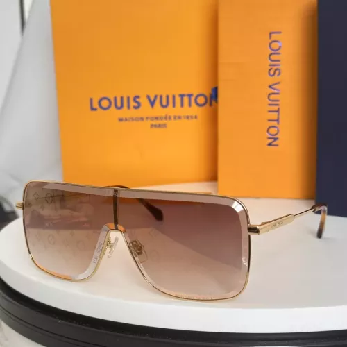 Cheap Louis Vuitton AAA Quality Sunglasses #1334379, $$64.00 USD On Louis Vuitton AAA Quality Sunglasses