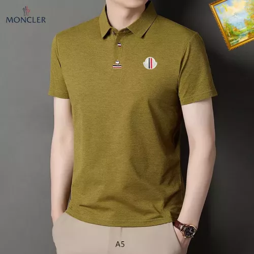Cheap Moncler T-Shirts Short Sleeved For Men #1334383, $$34.00 USD On Moncler T-Shirts