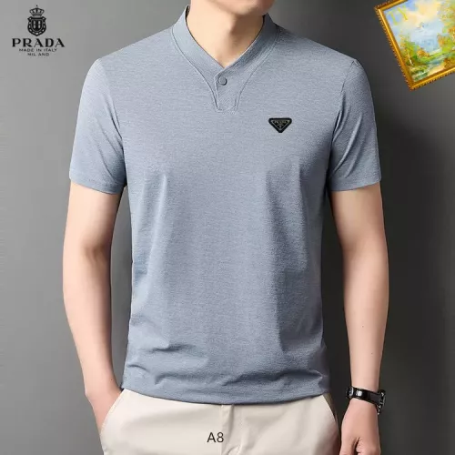 Cheap Prada T-Shirts Short Sleeved For Men #1334387, $$34.00 USD On Prada T-Shirts