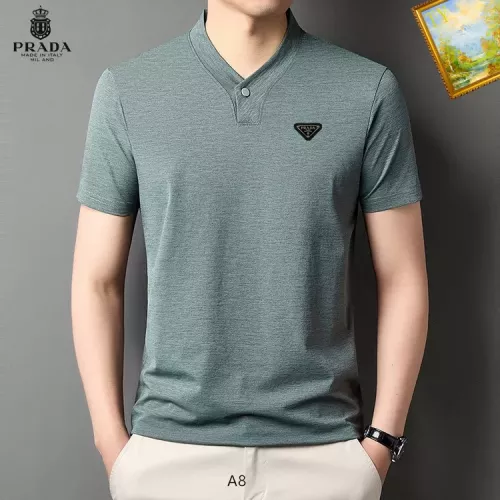 Cheap Prada T-Shirts Short Sleeved For Men #1334388, $$34.00 USD On Prada T-Shirts