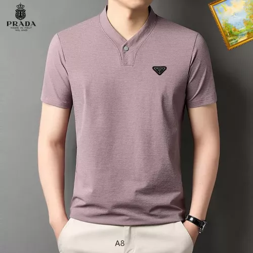 Cheap Prada T-Shirts Short Sleeved For Men #1334389, $$34.00 USD On Prada T-Shirts