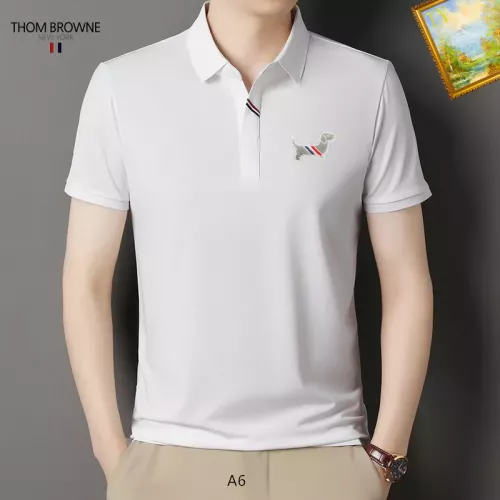 Cheap Thom Browne TB T-Shirts Short Sleeved For Men #1334396, $$34.00 USD On Thom Browne TB T-Shirts