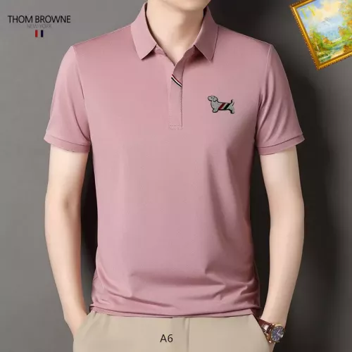 Cheap Thom Browne TB T-Shirts Short Sleeved For Men #1334426, $$34.00 USD On Thom Browne TB T-Shirts