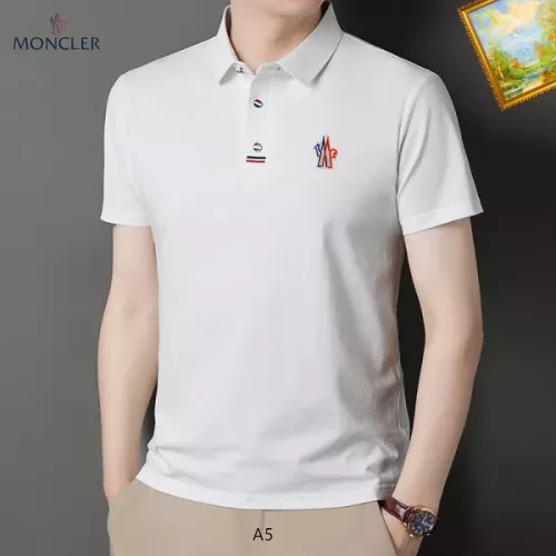 Replica Moncler T-Shirts Short Sleeved For Men #1334430 $34.00 USD for Wholesale