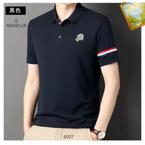 Replica Moncler T-Shirts Short Sleeved For Men #1334452 $34.00 USD for Wholesale