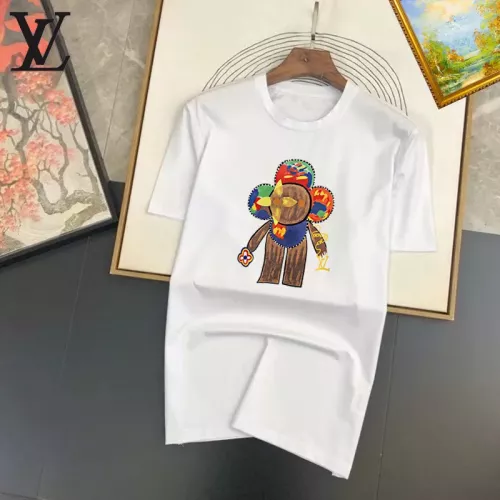Cheap Louis Vuitton LV T-Shirts Short Sleeved For Unisex #1334527, $$25.00 USD On Louis Vuitton LV T-Shirts